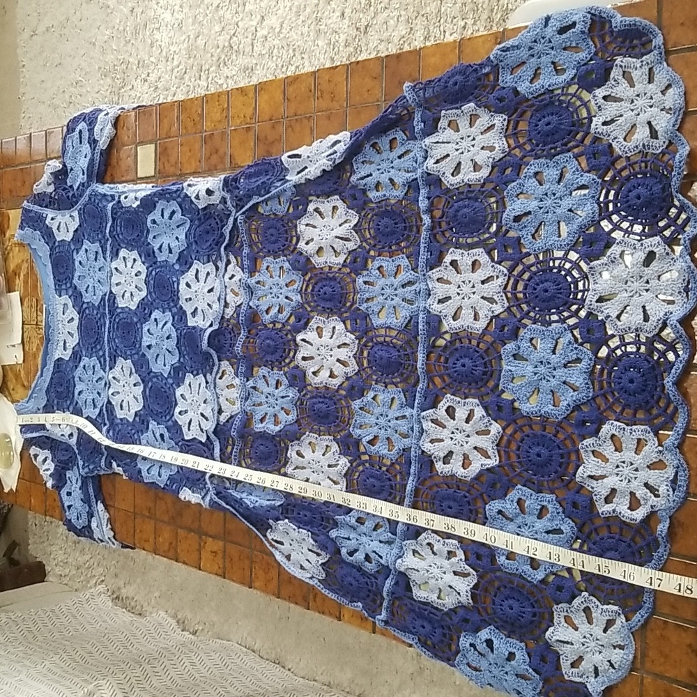 💙Crocheted sweater - Picture 6 of 9
